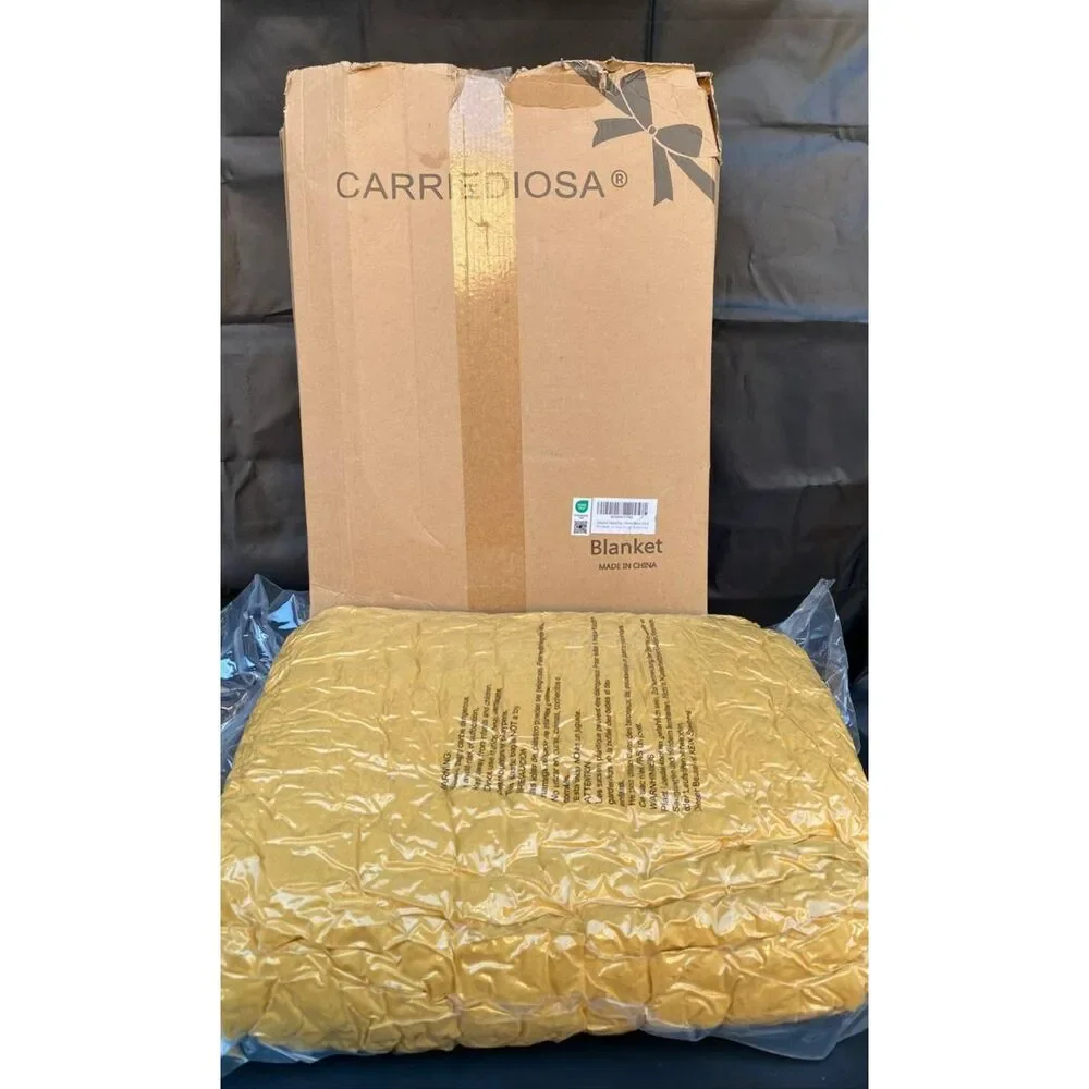 New Caramel Color blanket (handmade)